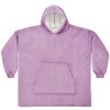 AWDis brand Lab Oversized Hooded Blanket -digital lavender