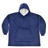 AWDis brand Lab Oversized Hooded Blanket - navy