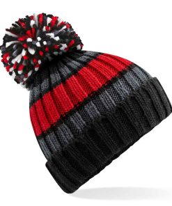 Beechfield Hygge Striped Beanie BB392