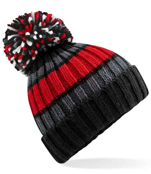 Beechfield Hygge Striped Beanie BB392