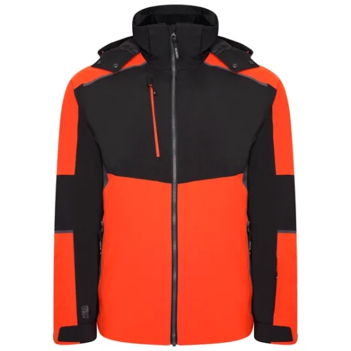 dare2B mens ski jacket amber glow black