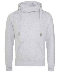 AWDis Cross Neck Hoodie JH021 ginger biscuit