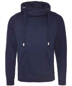 AWDis Cross Neck Hoodie JH021 oxford navy