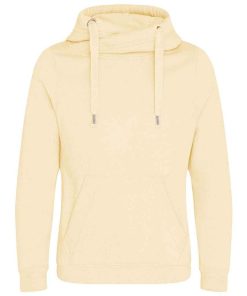 AWDis Cross Neck Hoodie JH021 vanilla milkshake