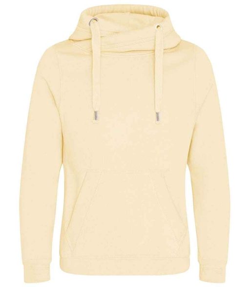 AWDis Cross Neck Hoodie JH021 vanilla milkshake