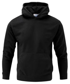 Manbi Unisex Microfleece Hoodie - black age 9-10