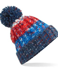 Beechfield Corscrew Pom Pom Beanie