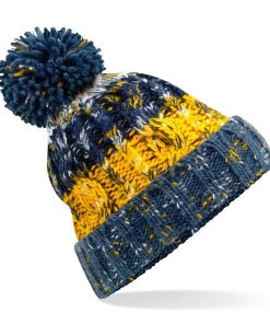 Beechfield Corscrew Pom Pom Beanie morning frost