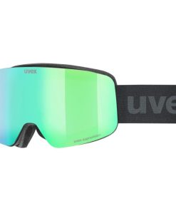 Uvex Ski Goggles PWDR FM black green