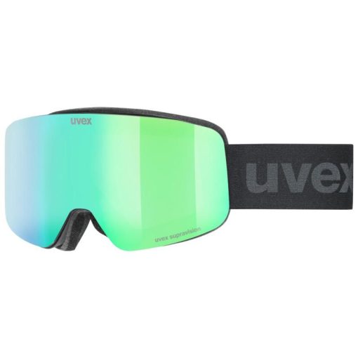 Uvex Ski Goggles PWDR FM black green