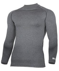 Rhino Base Layer Long Sleeve Top heather grey