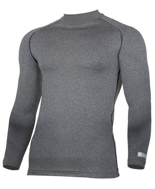 Rhino Base Layer Long Sleeve Top heather grey