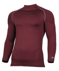 Rhino Base Layer Long Sleeve Top maroon