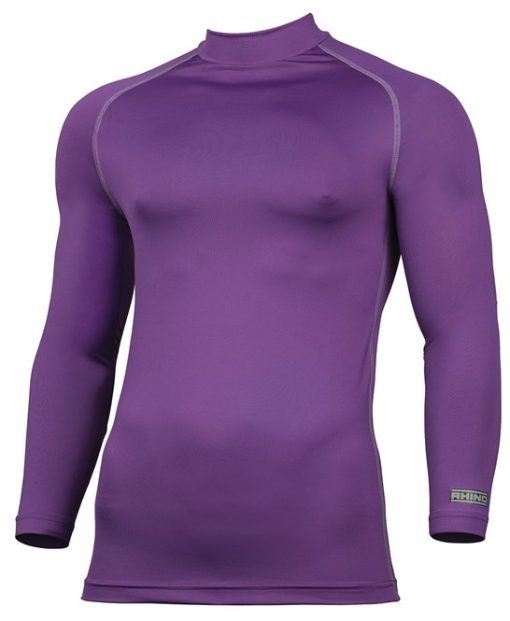 Rhino Base Layer Long Sleeve Top purple