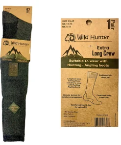 Extra Long Angling Socks with Merino Wool